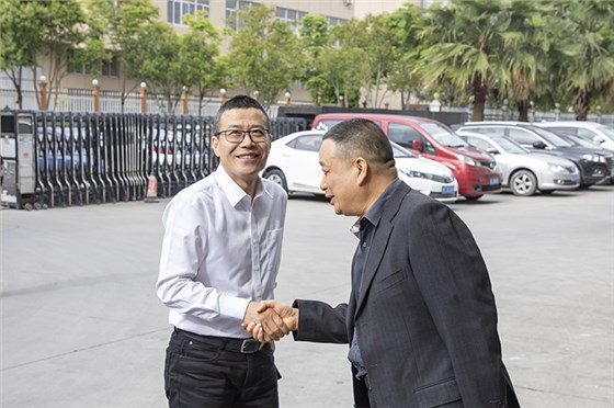 董事長胡志興接待樂清市副市長徐海嚴一行