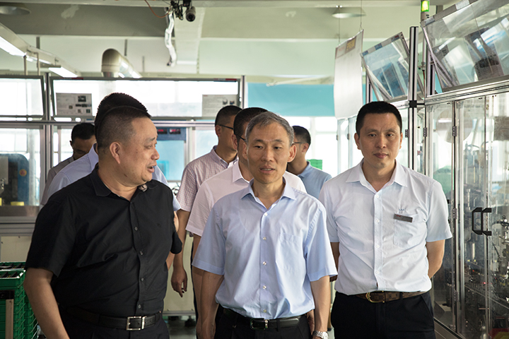 溫州副市長殷志軍一行欣靈調(diào)研