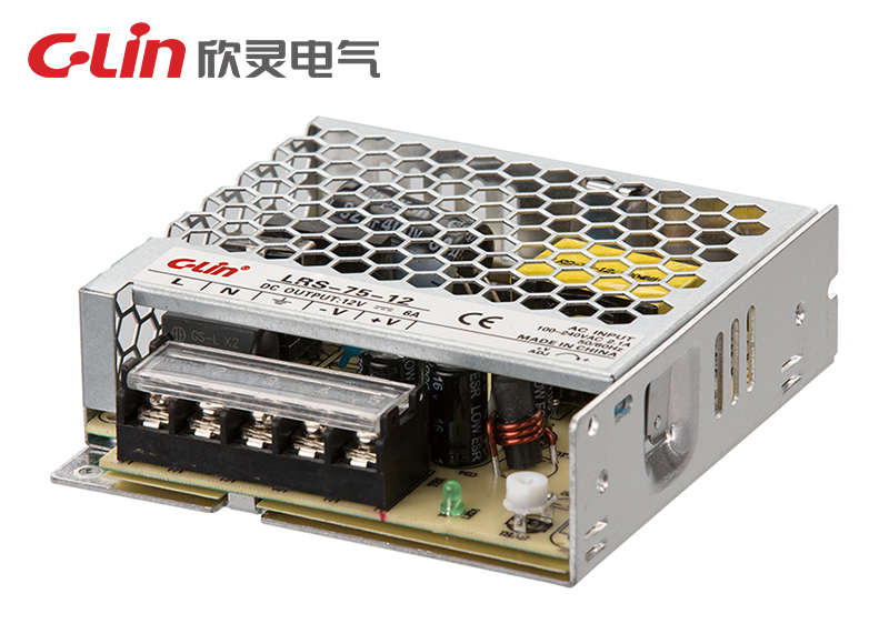 LRS-75W單組輸出超薄開關電源