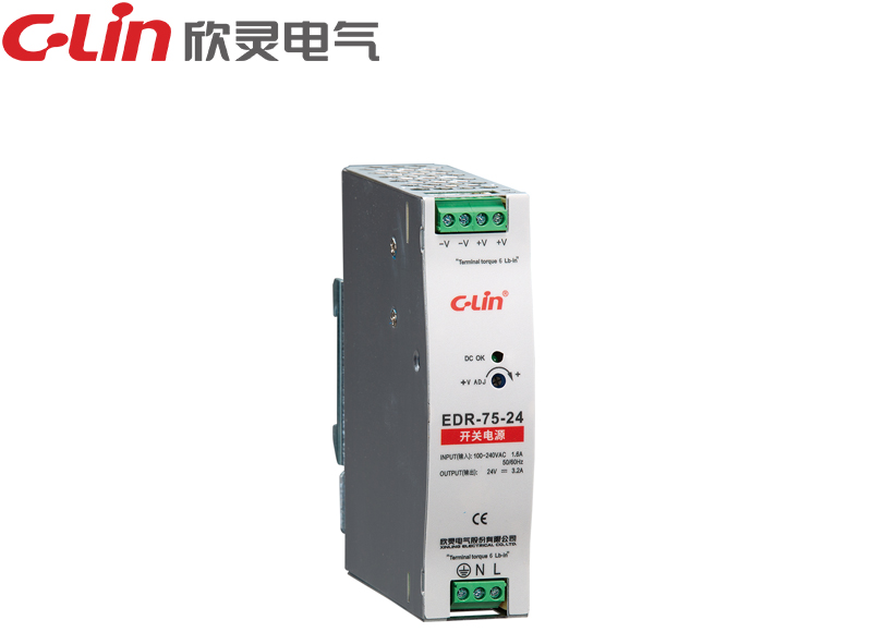 EDR-75W單組輸出導(dǎo)軌開(kāi)關(guān)電源