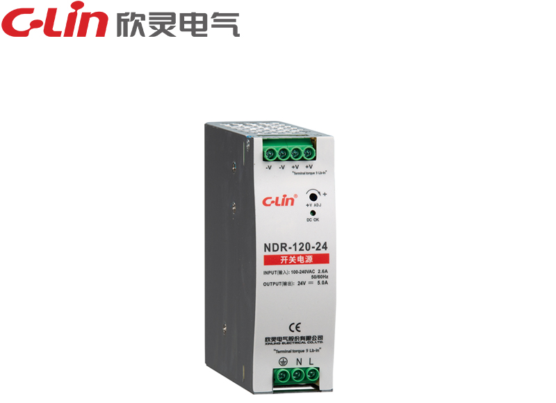NDR-120W導(dǎo)軌式開關(guān)電源